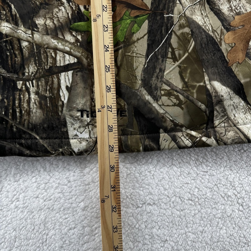 TideWe Jacket Mens 2XL Brown Camo INSULATED Softshell Hooded Waterproof Hunting - Picture 6 of 14